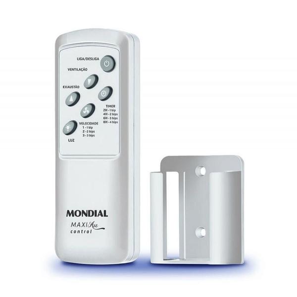 Imagem de Ventilador de Teto Mondial com Controle Remoto Maxi Air Control VTE-02 3 Pás Branco 127V 9070-01