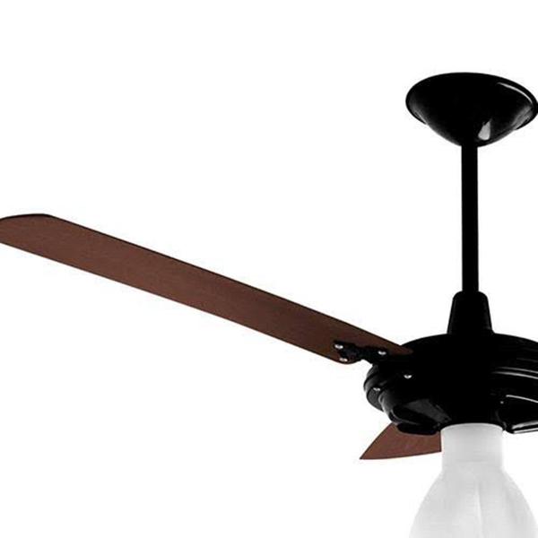 Imagem de Ventilador De Teto New Light Pás Mdf Venti Delta - Preto