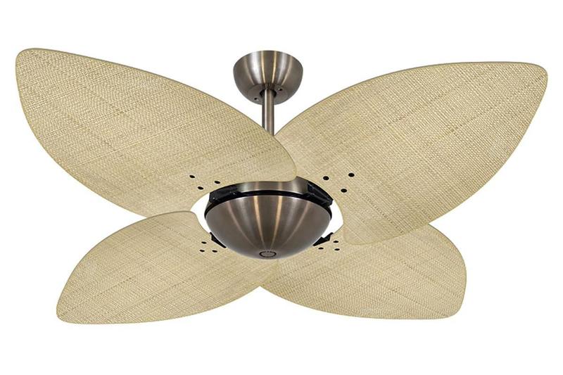 Imagem de Ventilador De Teto Office Dunamis Bronze 4 Pás Natural 110V