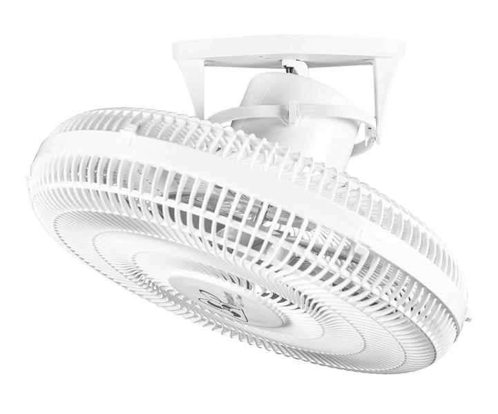 Imagem de Ventilador de Teto Premium Venti Delta 360 Grade Plástica 50cm Bivolt Branco