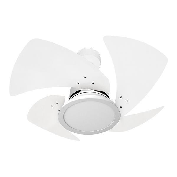 Imagem de Ventilador de Teto Tornado LED 4 Pás Branco 110V+Controle R.