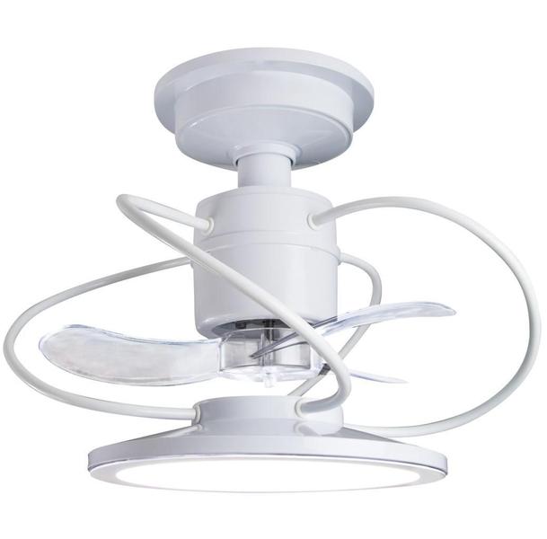 Imagem de Ventilador De Teto Treviso Branco Confort Led Bivolt