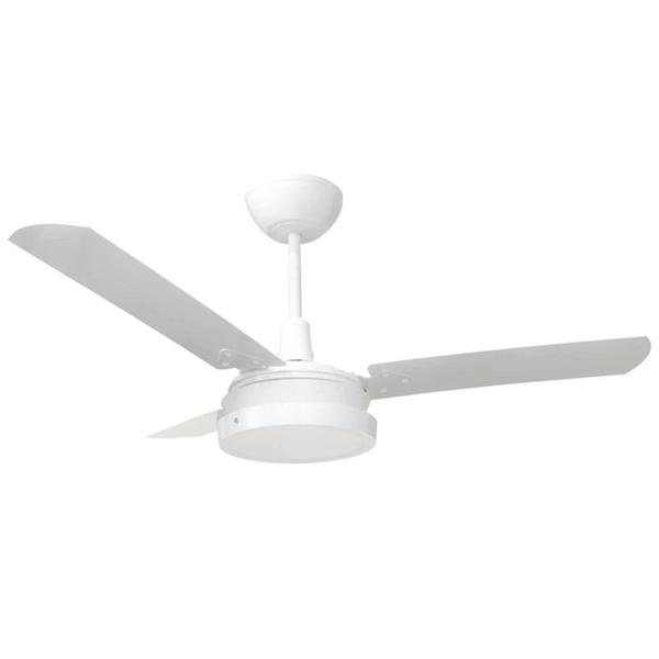 Imagem de Ventilador de Teto Tron Citrino Branco com Luminária de Led 130W 127V