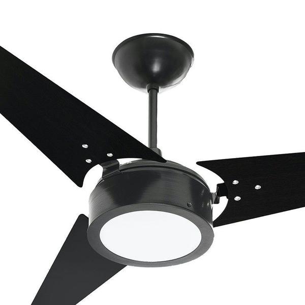 Imagem de Ventilador de Teto Venti-Delta Ideal Led com 3 Pás Preto