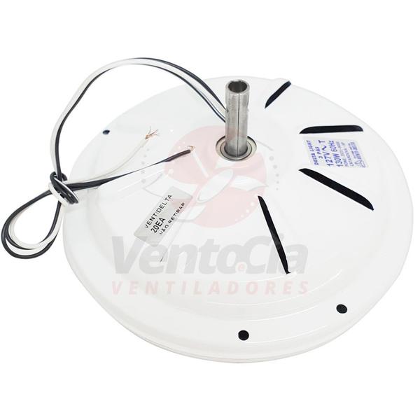 Imagem de Ventilador de Teto Venti Delta New Branco 03 Pás Mogno 127v