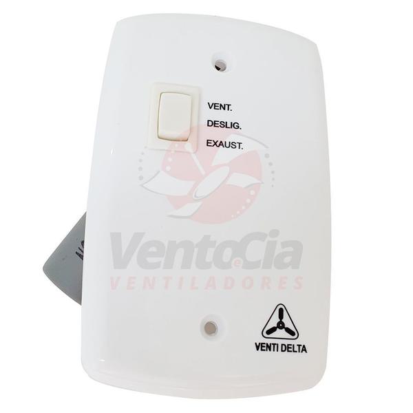 Imagem de Ventilador de Teto Venti Delta New Comercial Eco Branco 03 pás 220v