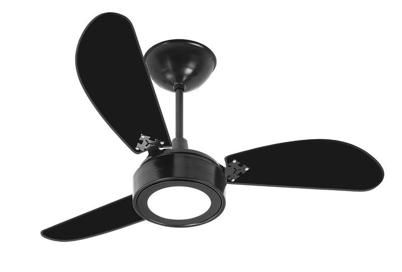 Imagem de Ventilador De Teto Venti Delta New Light Led Preto 110V