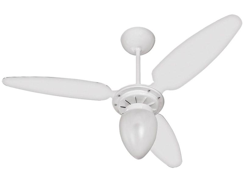 Imagem de Ventilador de Teto Ventisol Wind 3 Pás Branco - para 1 Lâmpada