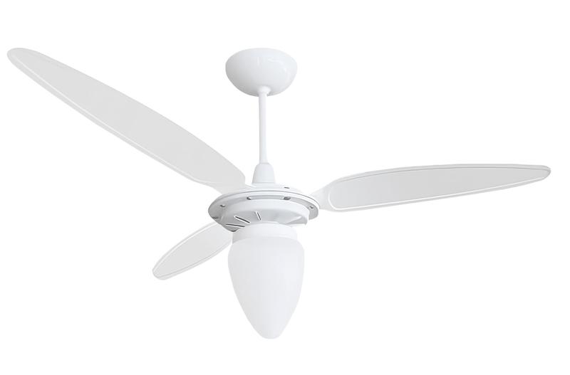 Ventilador de Teto Ventisol Wind Light com Lustre Premium Pás Branco 220V Imagem de Ventilador de Teto Ventisol Wind Light com Lustre Premium Pás Branco 220V