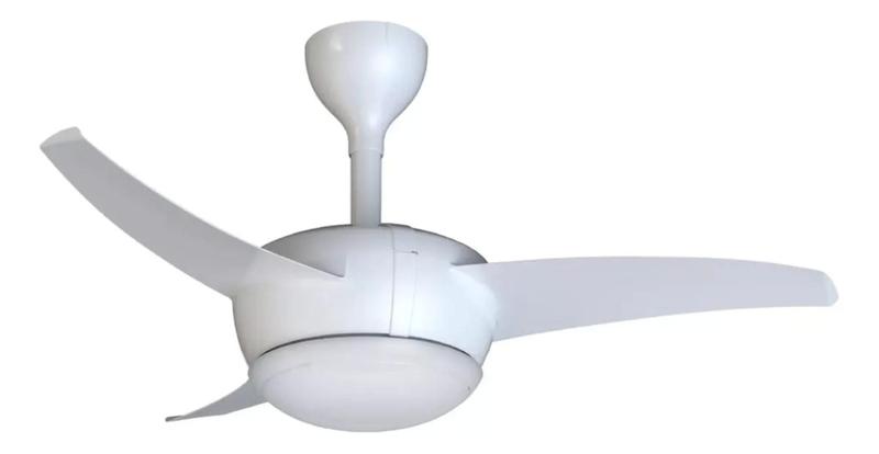 Ventilador De Teto Vortice Led BR 3P BR C/R Inverter Bivolt - VENTISOL