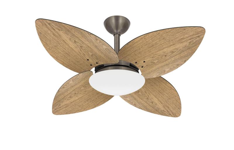 Imagem de Ventilador De Teto Winds Bronze 4 Pás Silencioso Ventax 220V