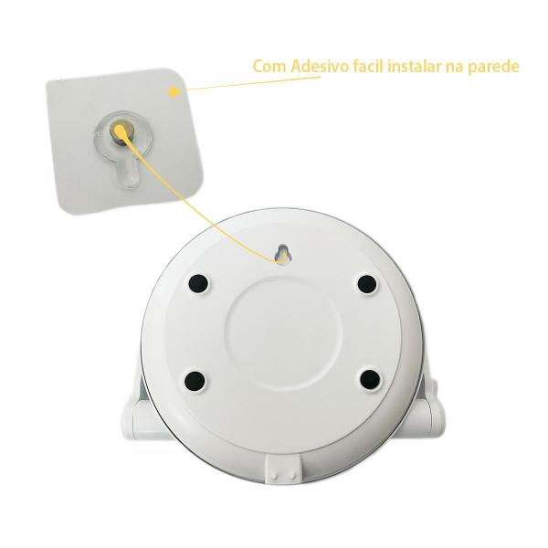 Imagem de Ventilador dobrável com led para mesa e parede via USB