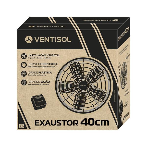 Imagem de Ventilador Exaustor Axial Ventisol 40cm 220v Comercial