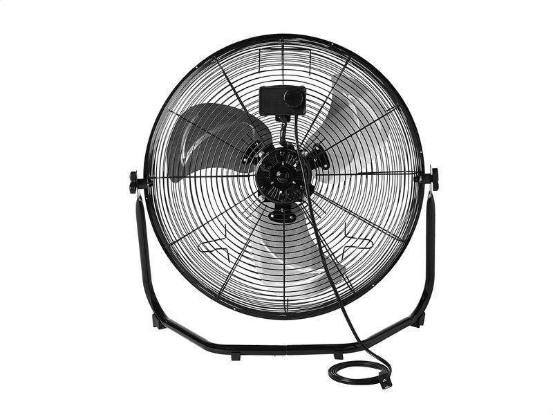 Imagem de Ventilador industrial Amazon Basics de 20 polegadas de alta velocidade preto