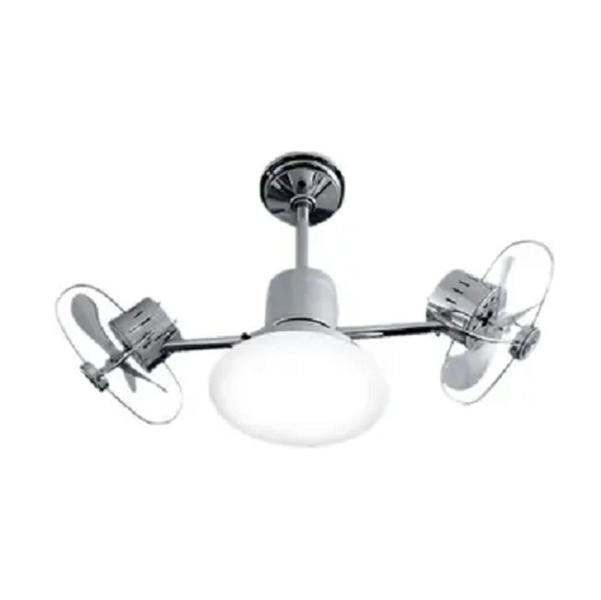 Imagem de Ventilador Infinit Plus Cromado Branco 2 Lamp. - Treviso