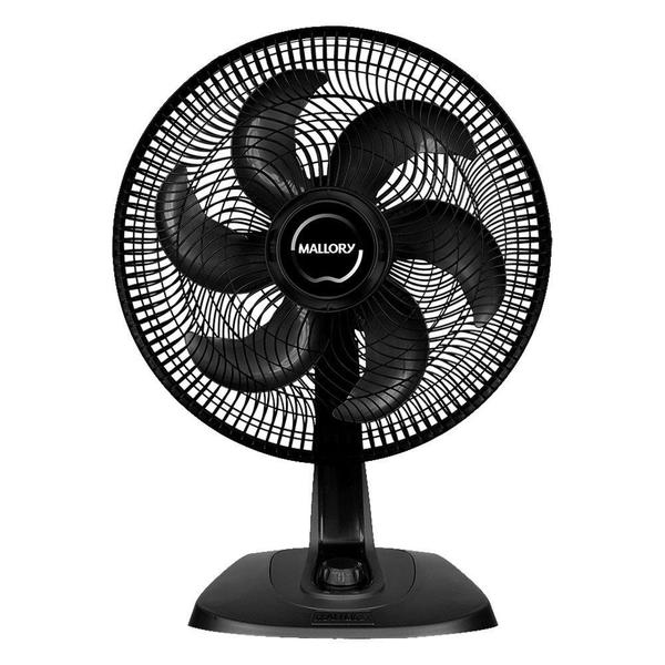 Imagem de Ventilador mesa 40cm mallory fresh ts 6 pas 3 velocidade preto 220v