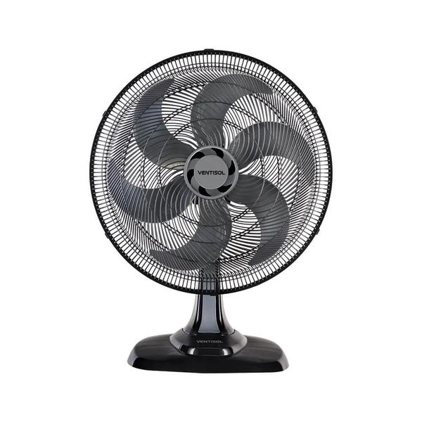 Imagem de Ventilador Mesa 50cm 110v Turbo Preto Ventisol