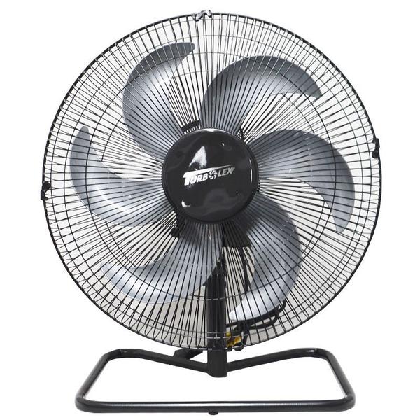 Imagem de Ventilador Mesa Chão 50cm Bivolt 110V 220V 200W Industrial Turbo Turbão 6 Pás GF Vitalex Preto