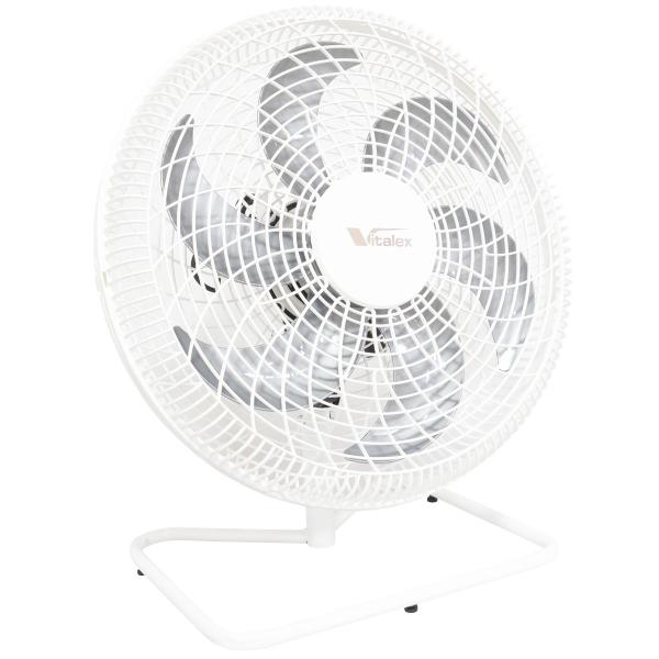 Imagem de Ventilador Mesa Chão 50cm Plástico 200W Branco Industrial Turbo Turbão 6 Pá Bivolt 110V 220V Vitalex