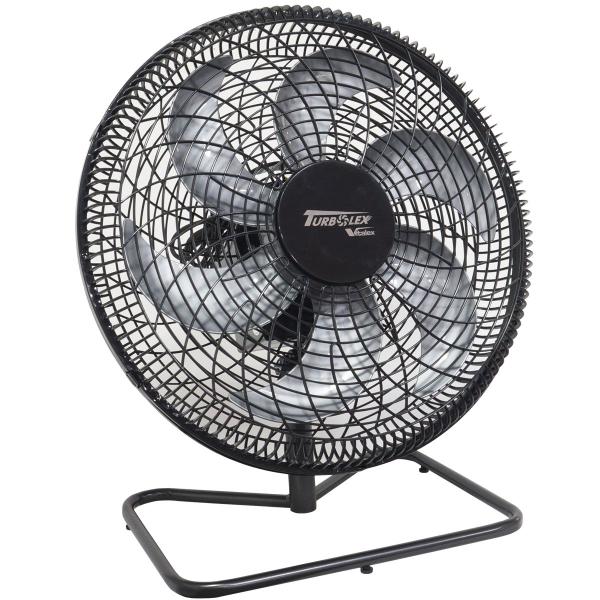 Imagem de Ventilador Mesa Chão 50cm Plástico 200W Preto Industrial Turbo Turbão 6 Pás Bivolt 110V 220V Vitalex