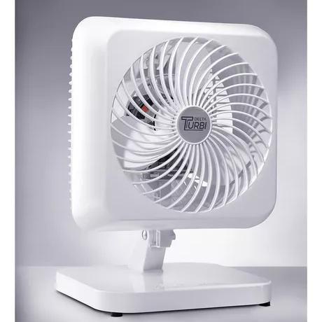 Imagem de Ventilador Mesa Turbi Max Branco Pequeno 127v