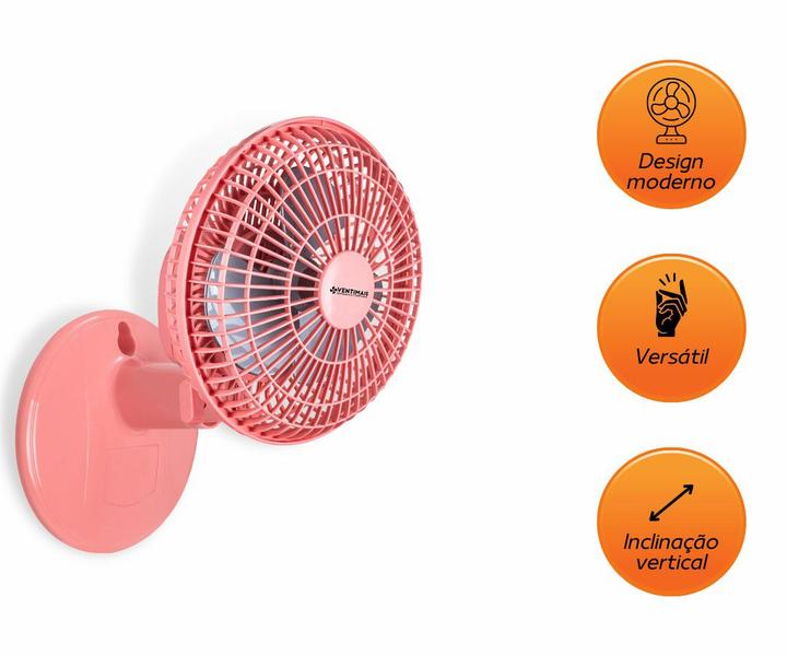 Imagem de Ventilador Mini Turbo 20W 20cm Duas Velocidades Ventimais