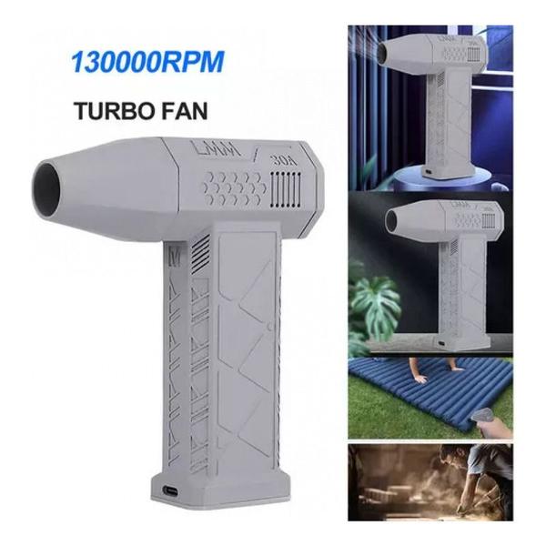 Imagem de Ventilador Mini Turbo Jet 130000 RPM 200W 1L com bateria de 3000mAh