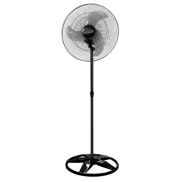 Imagem de Ventilador Oscilante Coluna Ventidelta Premium 360 Grade De Aço 60CM 170W Bivolt Preto