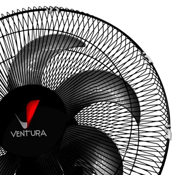 Imagem de Ventilador Oscilante de Coluna Bivolt 50cm 6 Pás Preto Ventidelta