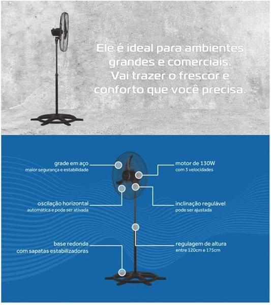 Imagem de Ventilador oscilante de coluna new 60cm preto