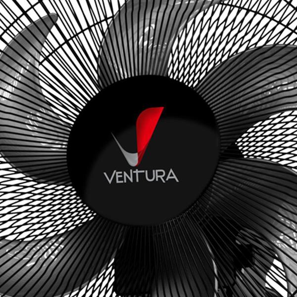 Imagem de Ventilador Oscilante de Parede Ventura 50cm Preto Bivolt Gra