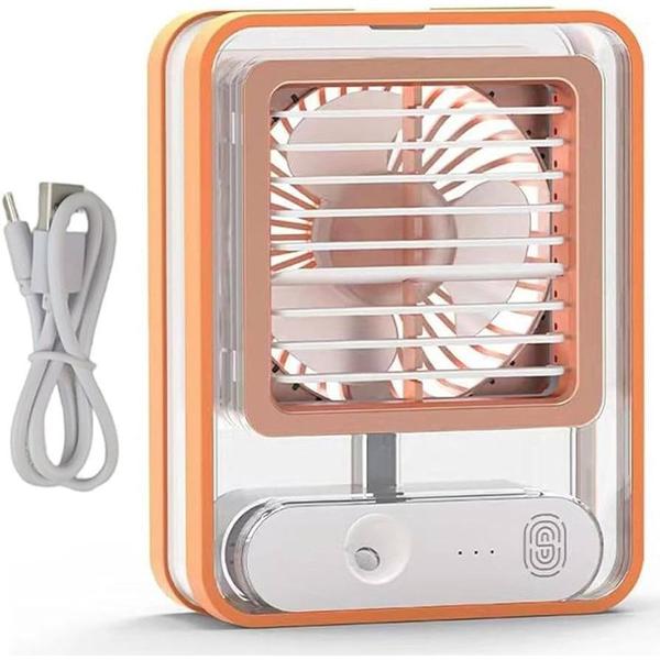 Imagem de Ventilador Para Mesa Ar Condicionado mini Vaporizador clássico