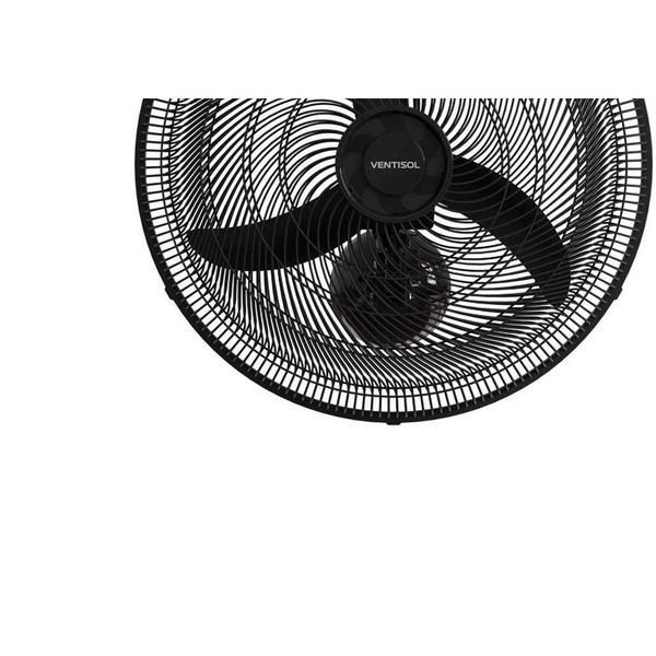 Imagem de Ventilador Parede Ventisol 50Cm Preto Grade Plastico 127V 130W  14063