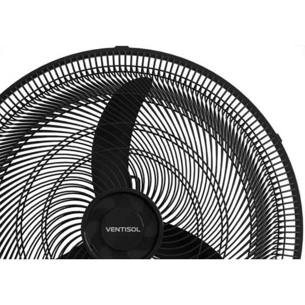 Imagem de Ventilador Parede Ventisol 50Cm Preto Grade Plastico 127V 130W 14063