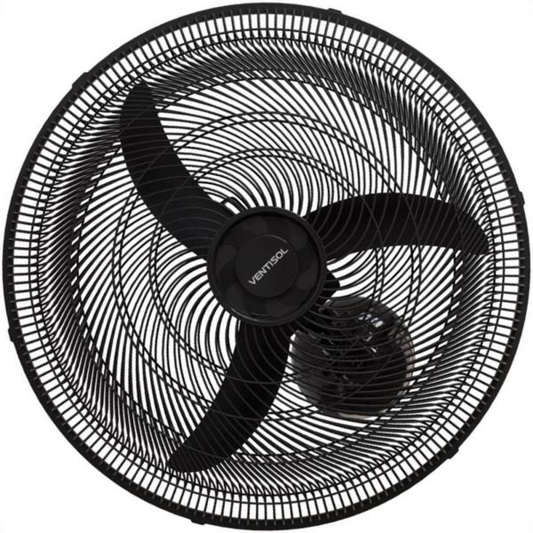 Imagem de Ventilador Parede Ventisol 50Cm Preto Grade Plastico 127V 130W 14063