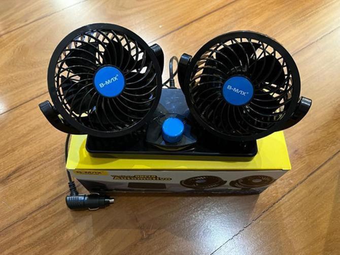 Imagem de Ventilador Portátil Automotivo Carro Caminhão 12V Potente