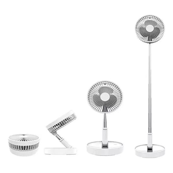 Ventilador Portátil Dobrável Retrátil Recarregavel MY-7262 - Baihuo Cit Imagem de Ventilador Portátil Dobrável Retrátil Recarregavel MY-7262