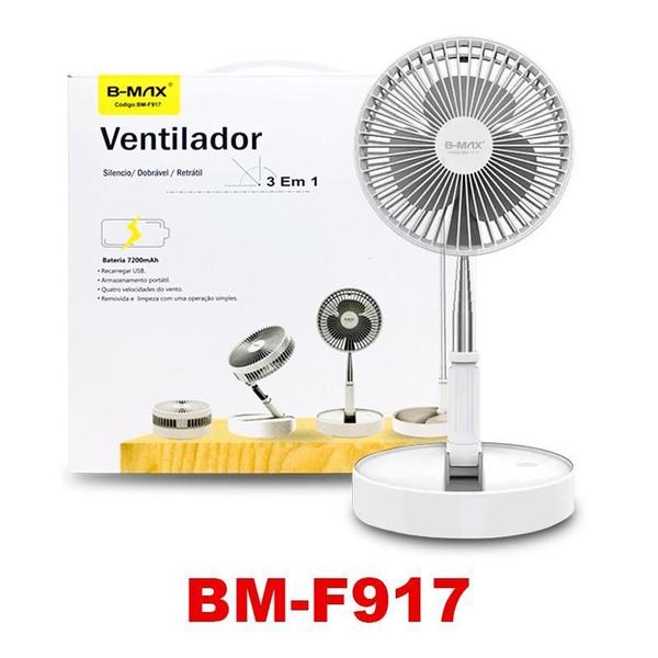 Imagem de Ventilador Portátil Dobráveler B-Max Bm-F917