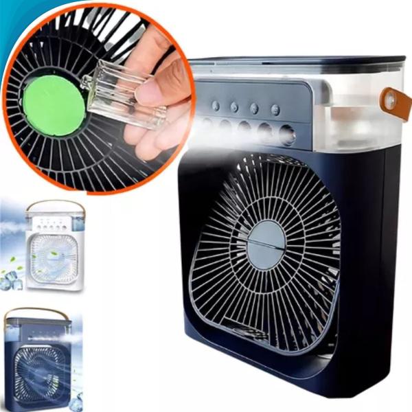 Imagem de Ventilador Portátil e Umidificador de Ar para Viagens Custo Benefício