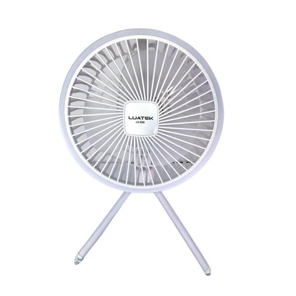 Imagem de Ventilador Portatil Recarregavel com Led - Luatek