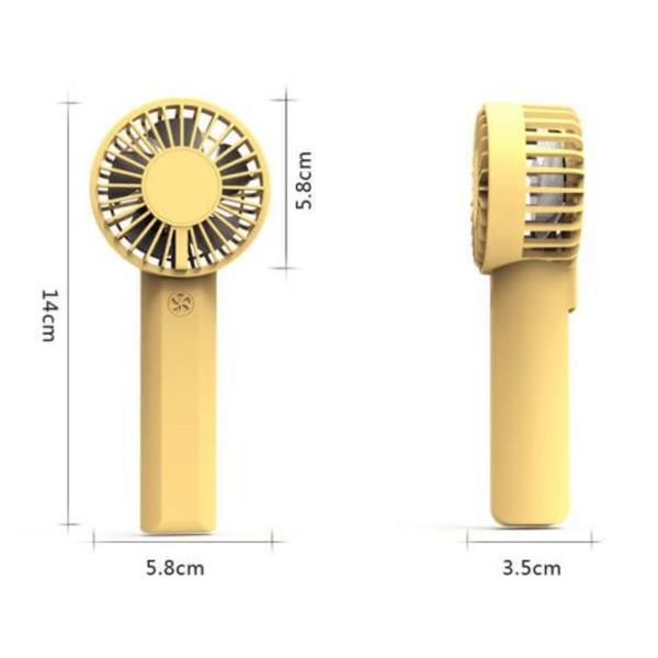 Imagem de Ventilador portátil USB, Mini Ventilador Portátil, Bolso Silencioso do Estudante