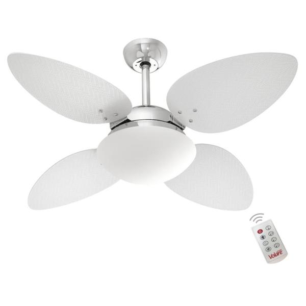 Imagem de Ventilador Premium Branco 220V e Controle Remoto