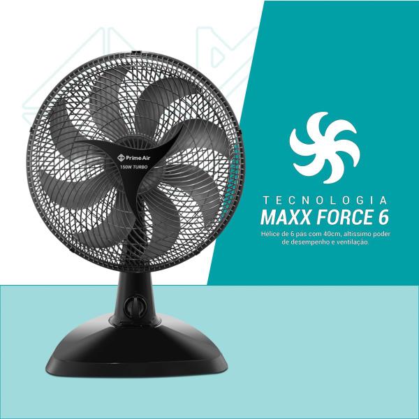 Imagem de Ventilador Prime Air 2 em 1 Maxx Force 150W AVTE400