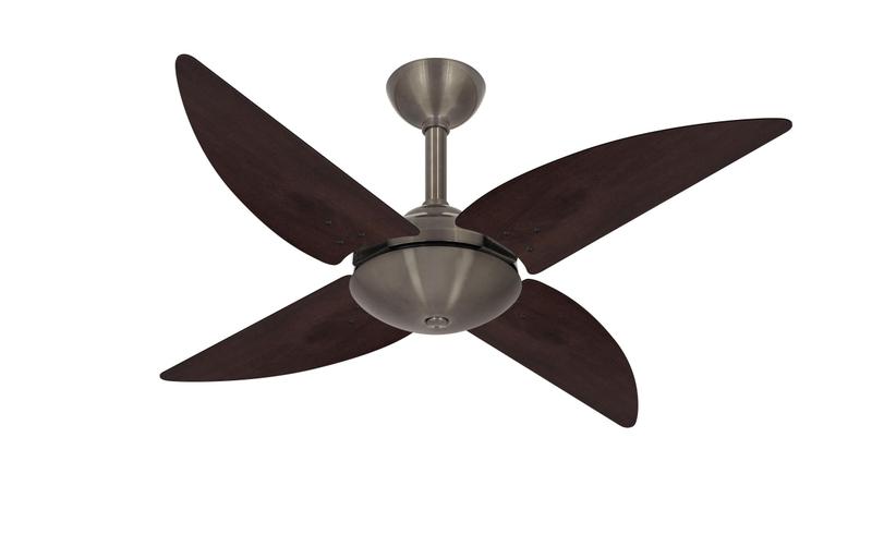 Imagem de Ventilador Teto Bronze Quad 4 Pás Potente Quarto Ventax 220V