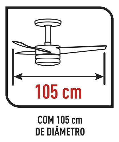 Imagem de Ventilador Teto Controle Remoto Ultimate 105cm Bivolt - Arno