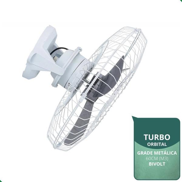 Imagem de Ventilador Teto Orbital Lorensid Sprint 60Cm Bivolt 360 Gl