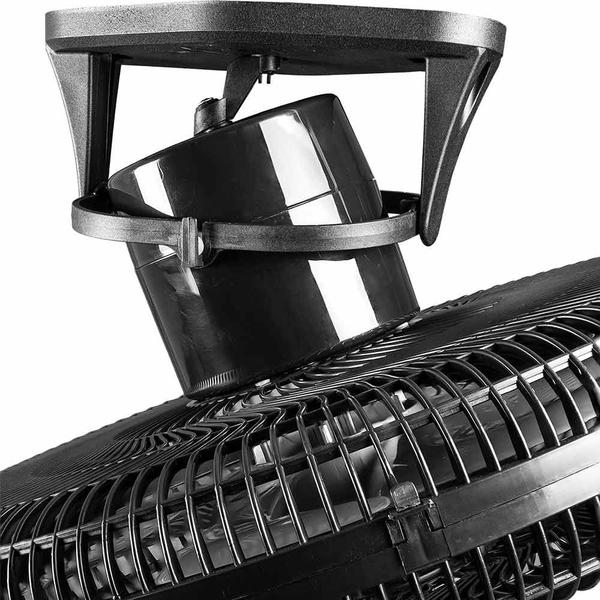 Imagem de Ventilador Teto Oscilante 360 Graus Bivolt 170W 50cm Preto Ventidelta