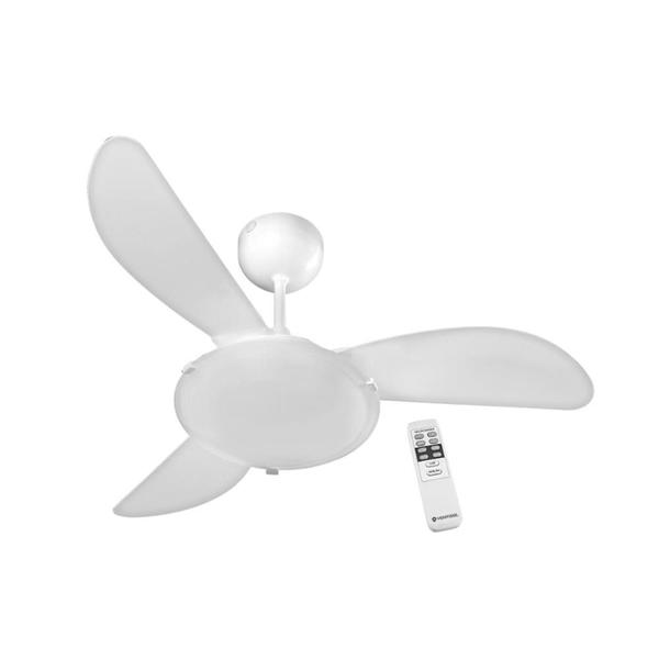 Imagem de Ventilador Teto Sunny Ventisol C/ Controle Bivolt Branco