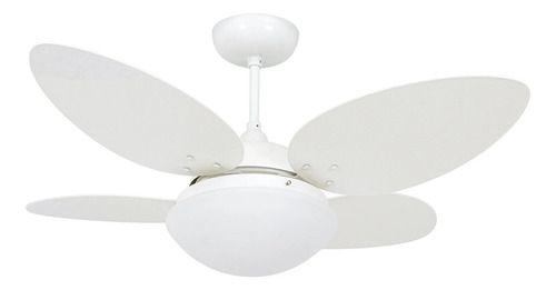 Imagem de Ventilador Teto Vime 4 Pás 105cm Branco 127v - Aliseu