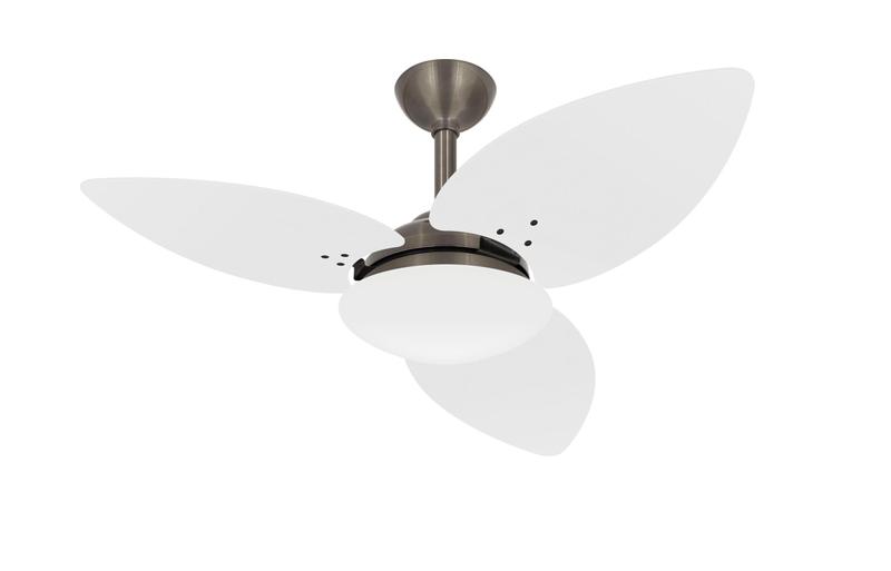 Imagem de Ventilador Teto Winds Bronze Potente Sala 3 Pás Ventax 110V